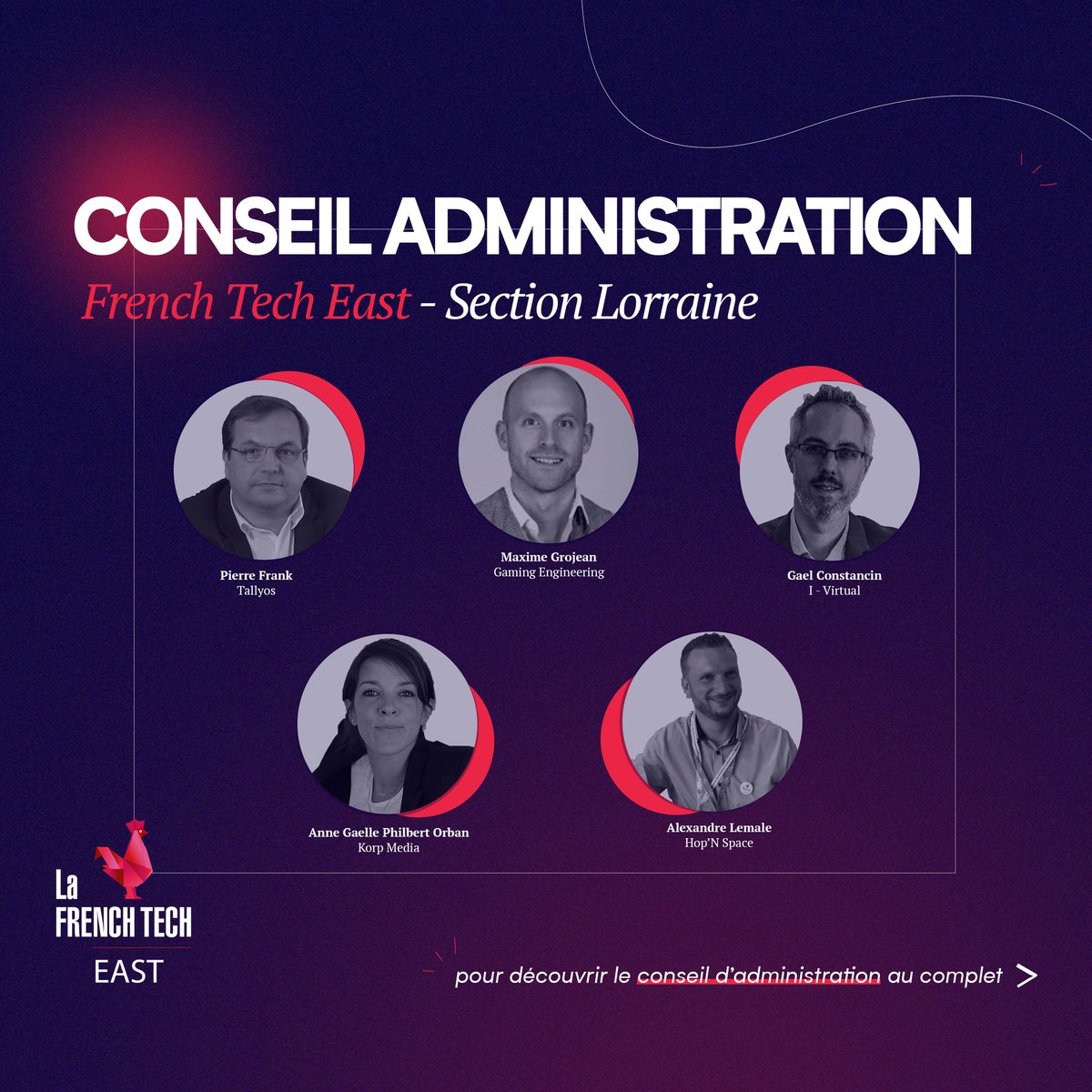 KorpMedia's tweet photo. Vous avez sans doute vu passer l'info si vous suivez la page de @FrenchTechEast_   mais nous avons le plaisir de vous annoncer qu'Anne-Gaëlle rejoint le conseil d'administration de la french Tech East ! Félicitations à elle ! 💪 https://t.co/Qw3Bf94JeA
