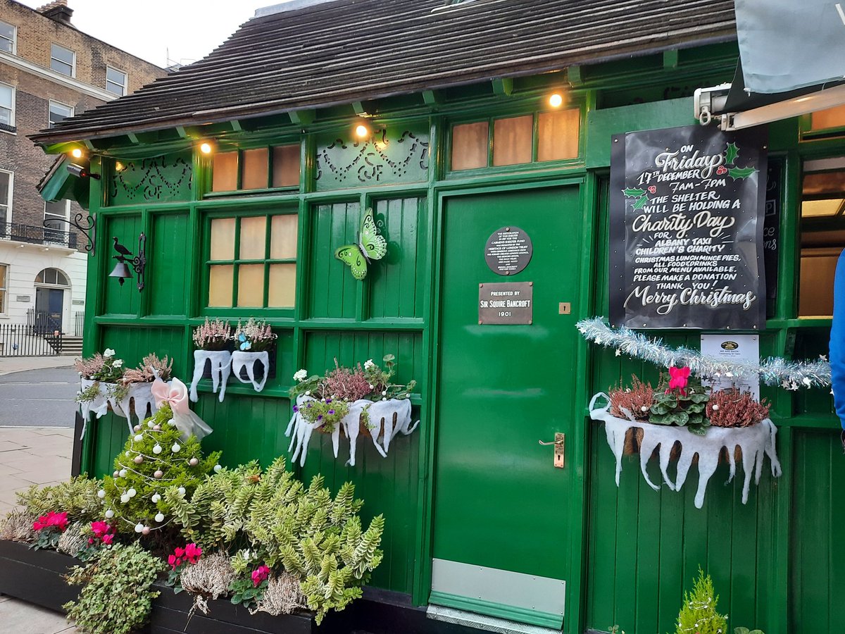 londontaxi_pr's tweet photo. Morning all. 
Don't forget if you can please drop by and support our Green Hut Taxi Shelters @ShelterFund
they provide a great service and great food. 
Support those who support the profession. https://t.co/O6mkYQbOWw