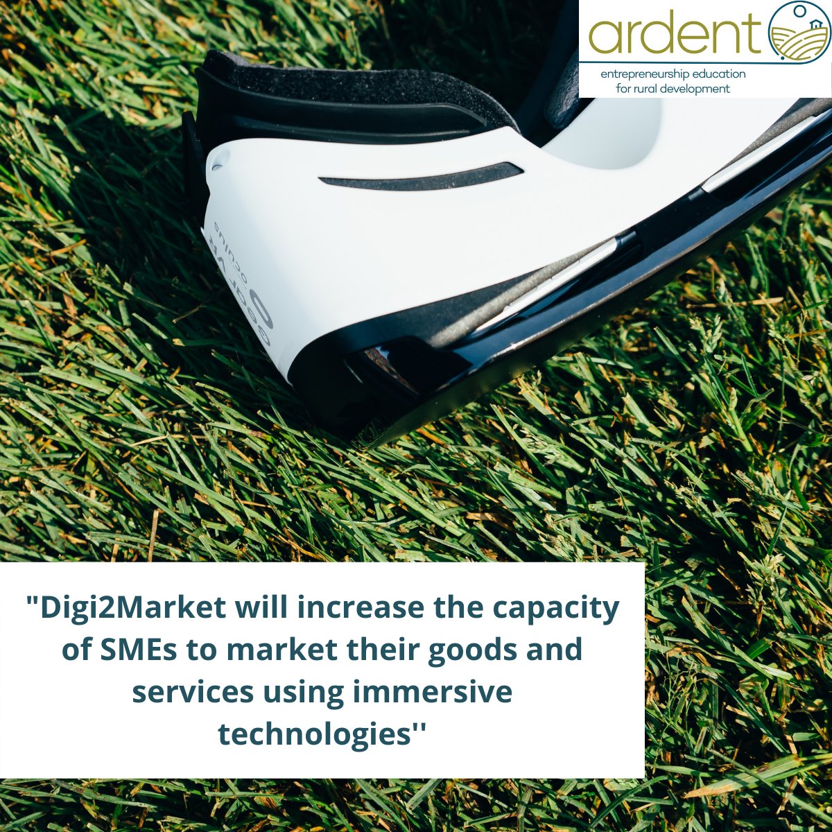 ARDENT_project's tweet photo. @Digi2Market aims to help small and medium sized enterprises (SMEs) in rural areas increase their market share by offering free marketing support that utilises immersive technologies.

Find out more here: https://t.co/6zj7pRIlJH

#ARDENT #RuralEntrepreneurship #SMEs #EU https://t.co/gecfaEt9Kn