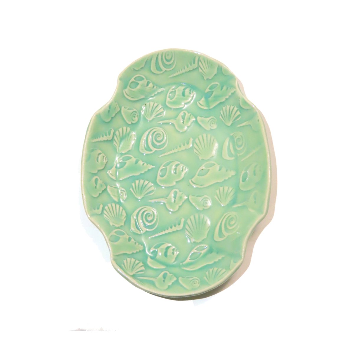 JKCJewelry's tweet photo. Aqua Green Seashell Pottery Soap Dish, Home Décor, Beach Decoration, Oval Ceramic Plate, Handmade Pottery, Jewelry Dish, Teabag Holder https://t.co/O04VqLEVvH #pottery #ceramics #art #handmade #SeashellDish https://t.co/aXksk1knoB
