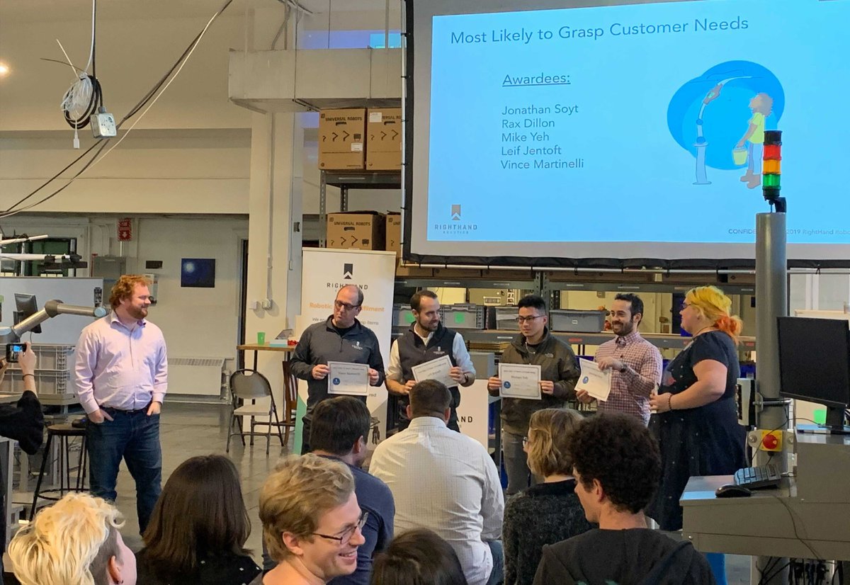 OlinCollege's tweet photo. #OlinAlumni news: @RHRobotics, founded by @leifjentoft '09, has been named one of @BuiltIn's 2022 Best Places to Work in #Boston! Congrats, Leif and team! 🤖 Looking to join an awesome team of humans and bots? Check out all their openings here: https://t.co/Sxgzn84v3g https://t.co/w2p8d8gt2y