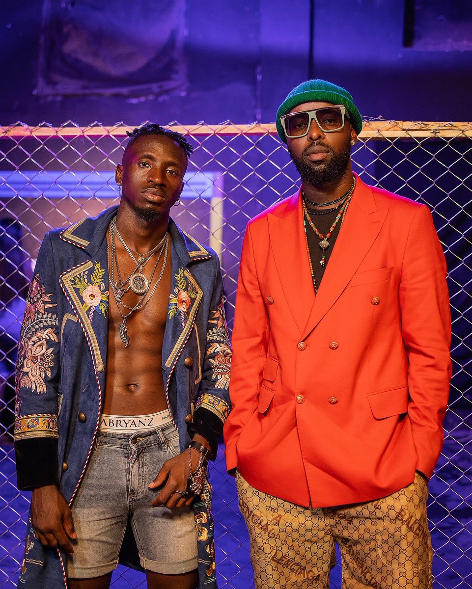 RickmanManrick's tweet photo. In January 2020, I received a call from  Kenzo at 7am telling me to meet him at his studio by 8am.He always told me “ Naye Ricky ekigambo ekyo ENJOYMENT wakiyimba ko katono tulina okukiyimba ko nyo’. Thank you @eddykenzoficial for giving me the opportunity. Lets drop the tune 🔥 https://t.co/4g0FEH0B7N