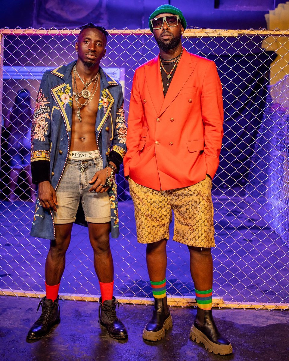 RickmanManrick's tweet photo. In January 2020, I received a call from  Kenzo at 7am telling me to meet him at his studio by 8am.He always told me “ Naye Ricky ekigambo ekyo ENJOYMENT wakiyimba ko katono tulina okukiyimba ko nyo’. Thank you @eddykenzoficial for giving me the opportunity. Lets drop the tune 🔥 https://t.co/4g0FEH0B7N