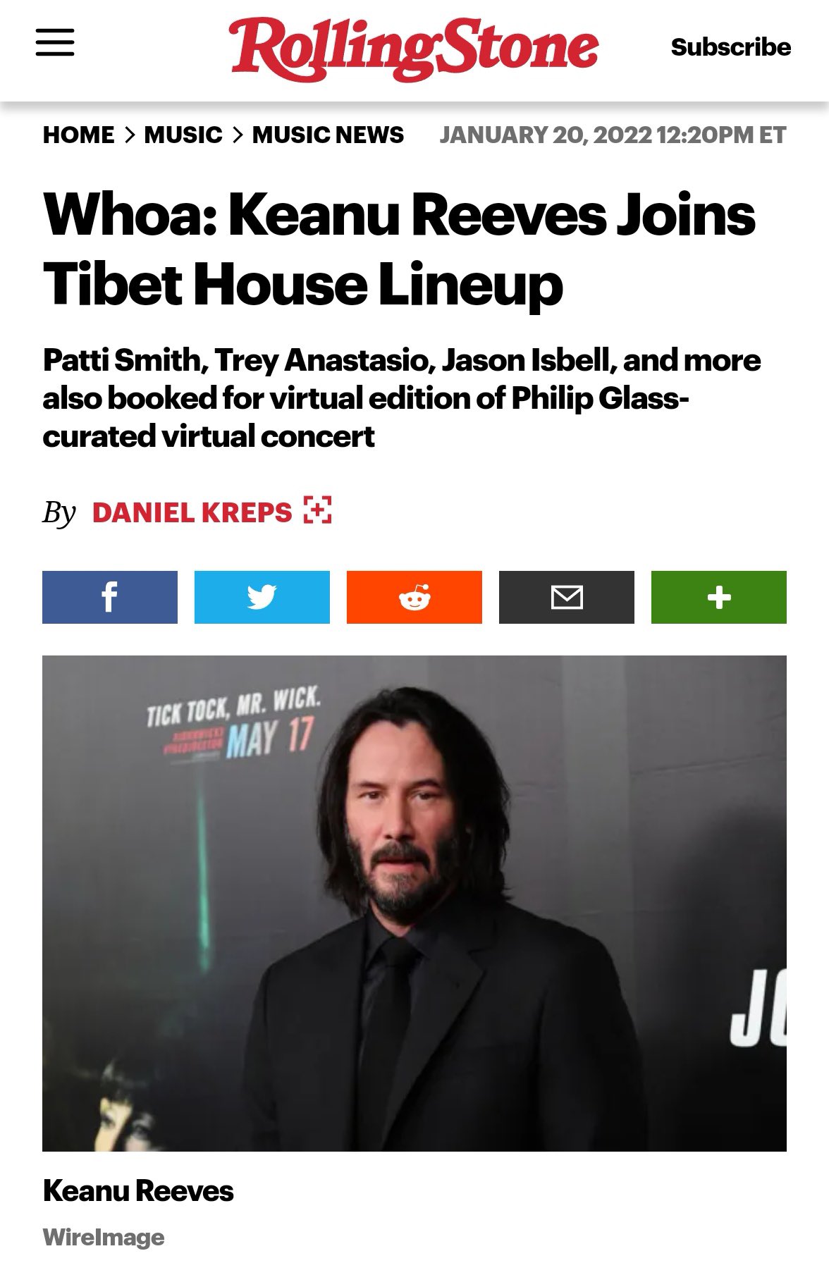 Summer Snow 鳳黯 🍂 on Twitter "I was not surprised to hear that Keanu Reeves had joined Tibet