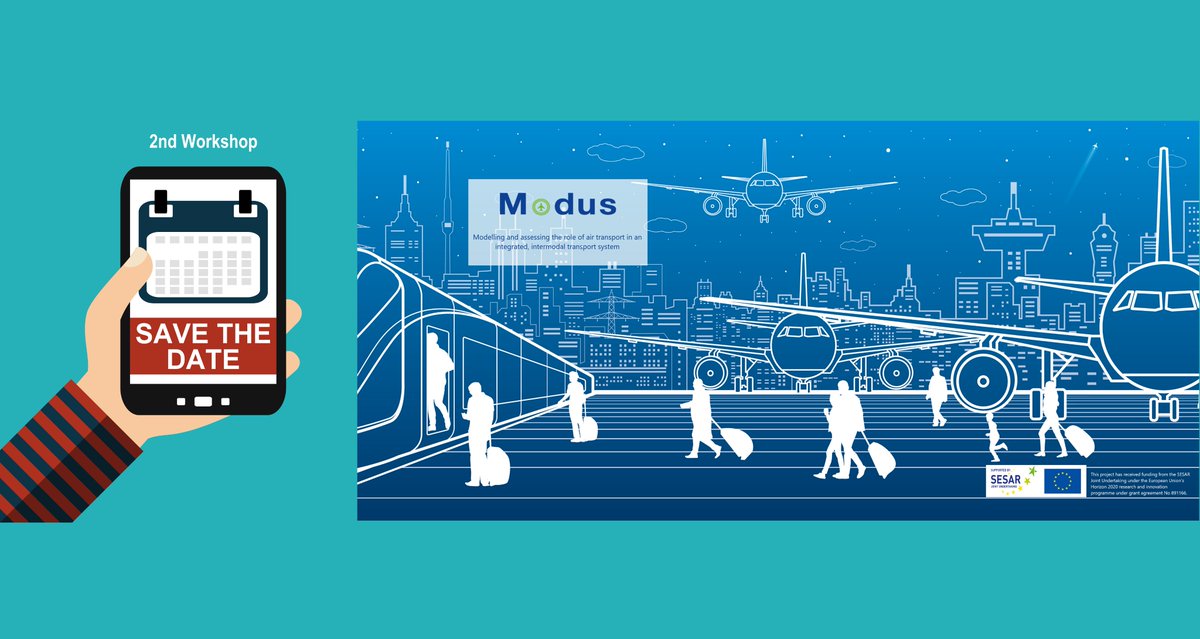 modus_project's tweet photo. Are you interested in what could #future air-rail #multimodal #mobility look like?
Register to the second Modus #Workshop, which will be held online on 14th February 2022.
👉 https://t.co/C7HIGJHuvY
#transport #aviation #railway https://t.co/cFyyGfrEEQ