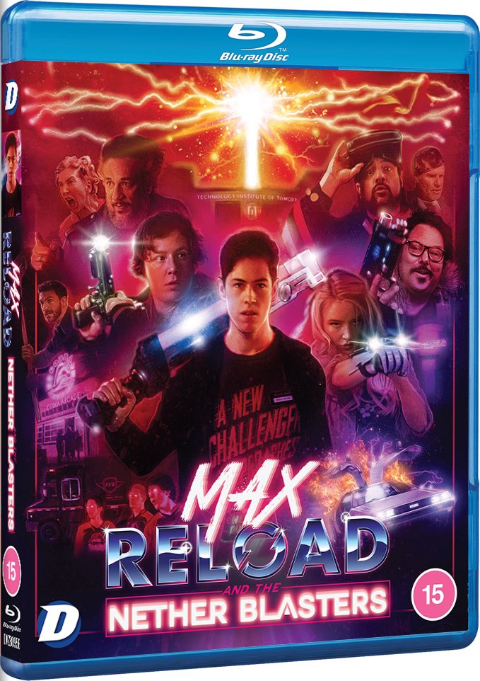 markandmepod's tweet photo. RT to #Win retro gaming action-comedy #MaxReload and the Nether Blasters from @HassieHarrison @ThatKevinSmith @greggrunberg &amp; more! 3 x Blu-rays up for grabs from @DazzlerMedia or find it on Amazon https://t.co/kLMRcXndtl https://t.co/LhNuA247Ng