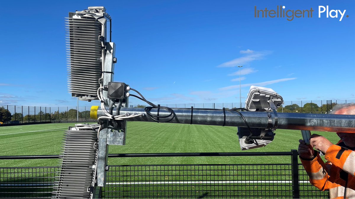 1ntelligentplay's tweet photo. Installation of Intelligent Play for your sports fields needs two simple requirements:
1. a location at height to mount the sensors (usually a lighting pole but can also be a media box, stand/bleachers or other structure)
2. a permanent power supply to the sensor location https://t.co/Ir6PqxUDOY
