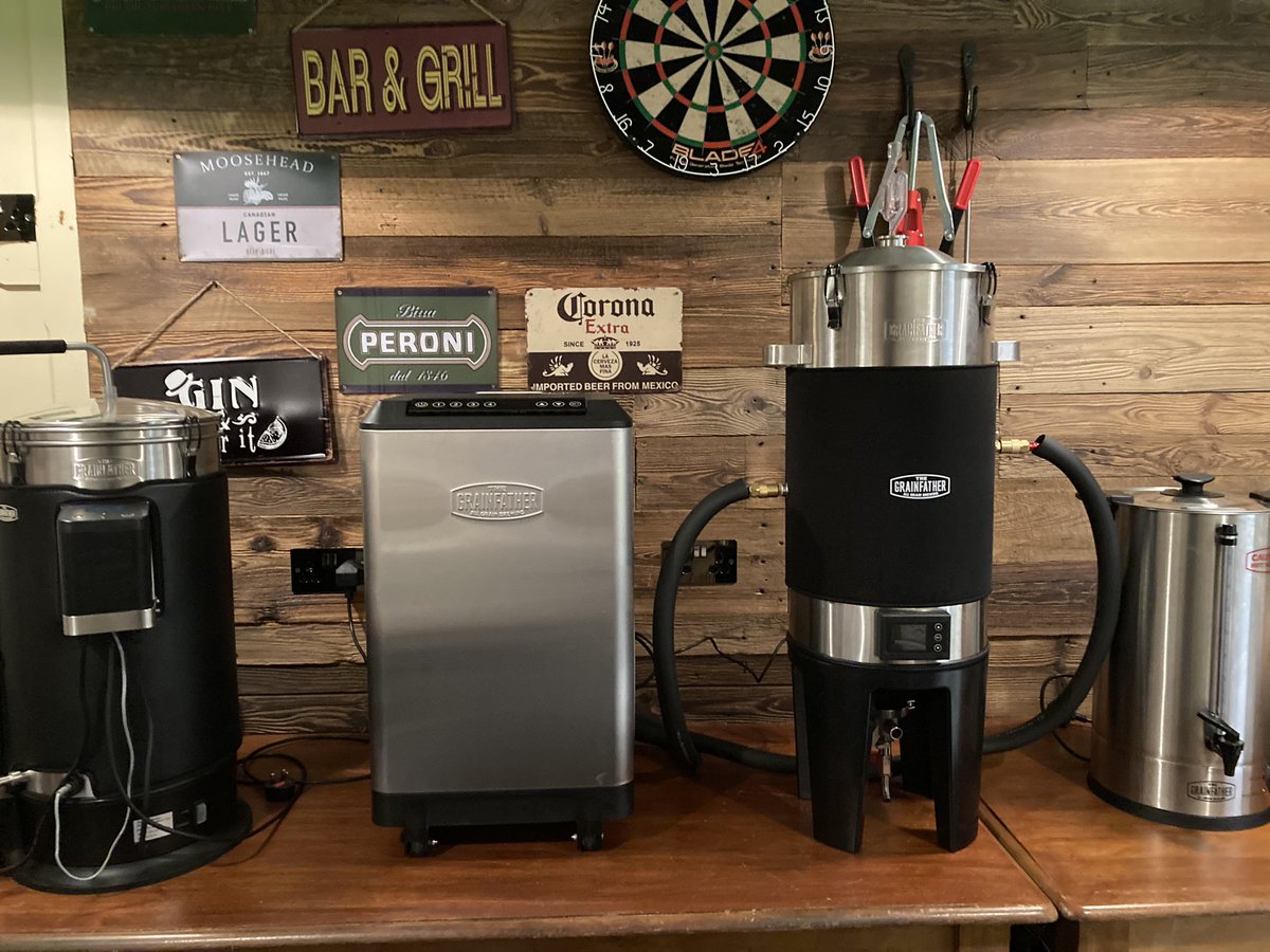 Glycol chiller installed. Time to brew some lager 😀