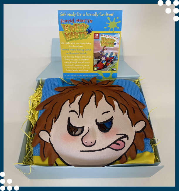 Today we are proudly supporting the release of the new @thehorridhenry game, Horrid Henry's Krazy Karts! ⁠<a href="/licensetopr/">License to PR</a>

A box of Horrid Henry heaven, full to the brim with goodies!

#3pl #logistics #fulfilment #HorridHenrysKrazyKarts