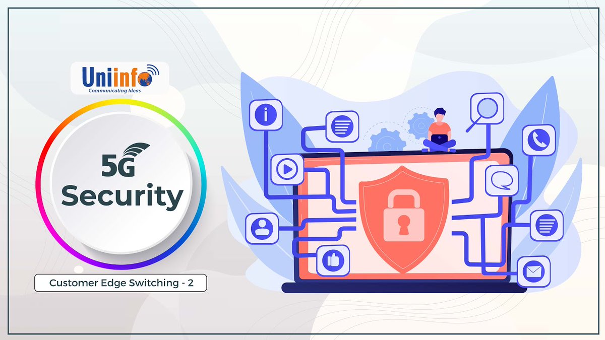 UniInfoTelecom's tweet photo. The next video in Uniinfo's 5G security series talks about CES Security Mechanisms and gives you all the required details about it.
Know more - learning@uni-info.co.in
https://t.co/XZGj5pseH7
.
.
.
#CESSecurityMechanisms #5Gsecurity #5gThreats #5Gsecuritycourse #telcoindustry https://t.co/yJSvNZekLo