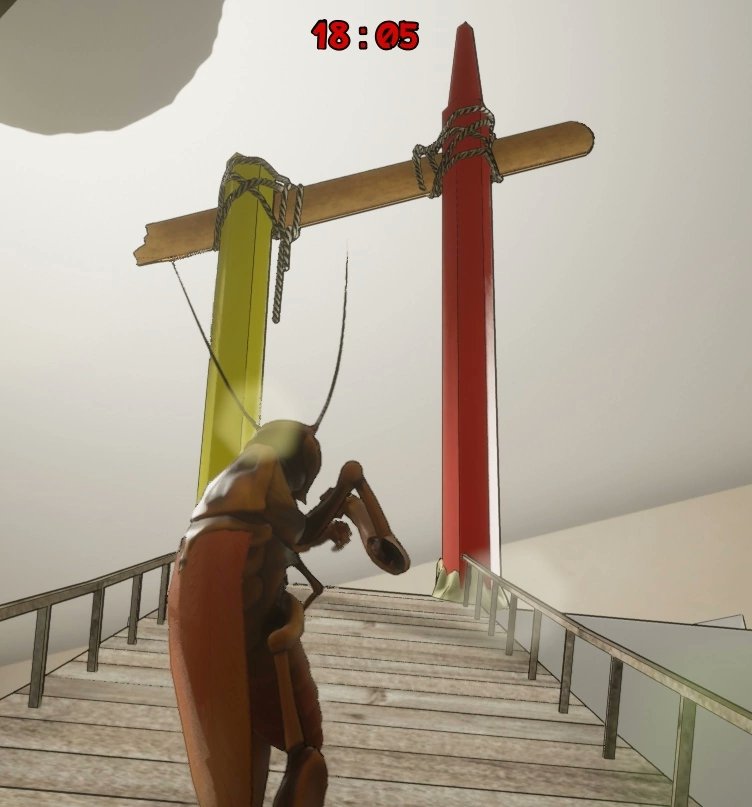 ItsRoachTime's tweet photo. 3d part of the bridge made of pencils and ice cream stick.
Its'RoachTime! Steam Release date 16 Feb
Add to wishlist: https://t.co/QbCH8AU8L8

#indiegame
#gameartist #инди #gamedev #ue4 #comics #steamdeck #gaming #gamedesign #steamwintersale https://t.co/hd1wTWAgZn