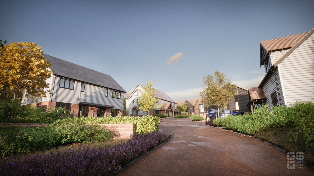 OSGarchitecture's tweet photo. OSG are delighted to announce planning consent has been granted for a new 13 house scheme in Sheperdswell, designed for English Rural Housing Association, and the first CLT in Kent to gain planning!

Read more here:
https://t.co/lqqcMd3dax

#community #affordable #housing #dover https://t.co/q6L3q1Nl9z