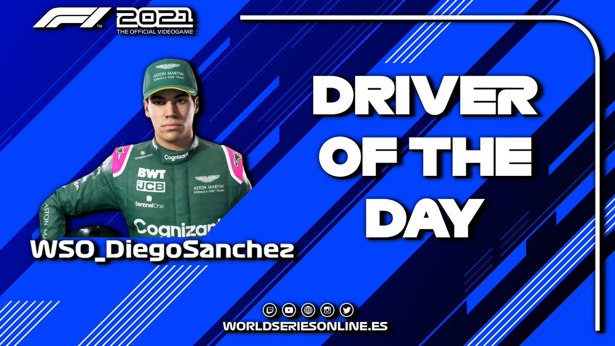 El Piloto del Día del Gran Premio de Baréin de #F23 ha sido <a href="/Diego_ss97_/">Diego Sánchez</a>. Tras una qualy muy apretada saliendo desde la décima posición, el piloto de Aston Martin consiguió remontar hasta la sexta y conseguir la VR con un ritmo y una estrategia espectacular.

¡¡¡ FELICIDADES !!!