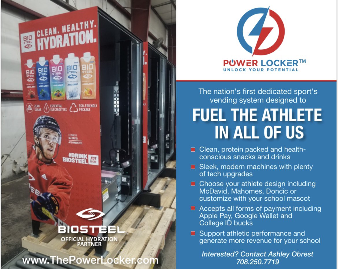 PowerLockerRep's tweet image. 👀Looking to replace those old junk food vending machines? Not enough space for a nutrition bar? The Power Locker is the answer 😎