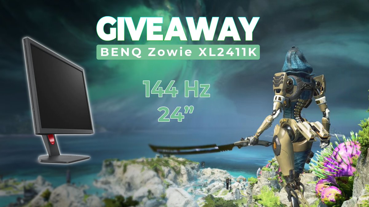 Amaazz_'s tweet image. 40K GIVEAWAY ! 🎁 BENQ Zowie XL2411K

Pour participer : 

1. Follow : 

@Amaazz_
 
2. Like &amp;amp; Retweet ce tweet 

T.A.S LE 9 FEVRIER ! 

Bonne chance ! 

#Giveaway