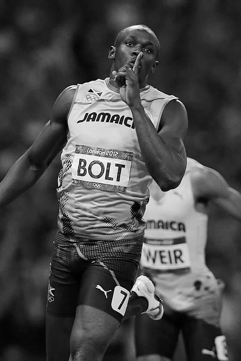 ValaAfshar's tweet photo. What is investment?

@usainbolt won 8 gold medals in 3 Olympics, and he only ran for less than 115 seconds on the track, earning $119 million dollars. That’s economy of effort.

But for those 2 minutes, he trained for 20 years. That’s investment. Think long term. Patience pays. https://t.co/WdfxMpbuRP