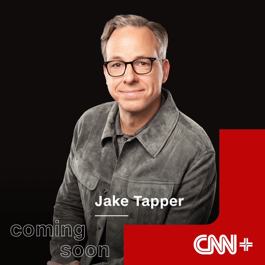 CNNPR's tweet photo. It’s on the books 📚! @JakeTapper is hosting his new @CNNPlus show Jake Tapper’s Book Club this spring. 

Release: https://t.co/nPznR9AHXL https://t.co/IKoI6Lyv2m