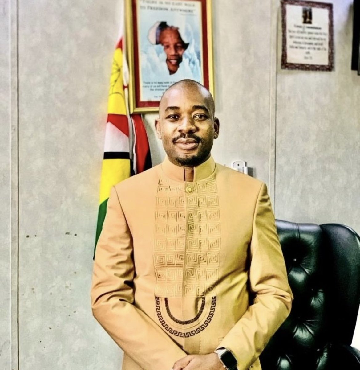 Meet @nelsonchamisa the President of Citizen Coalition for Change CCC RETWEET