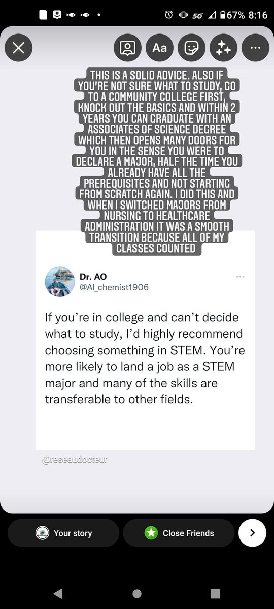 Advice to all college freshman's and Sophomores that are undeclared with their major. 

#Freshman 
#sophomore
#confusedstudent
#undecidedmajor