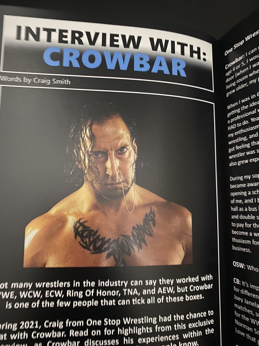 1Stop_Wrestling's tweet photo. 🚨BREAKING NEWS🚨
Issue 1 of the #OneStopWrestling magazine launches this FRIDAY 📆
Stay tuned for how you can order your copy in the coming days!!!
Don’t miss the Wrestling Magazine for Wrestling Fans!!! https://t.co/AGslxkjHSi