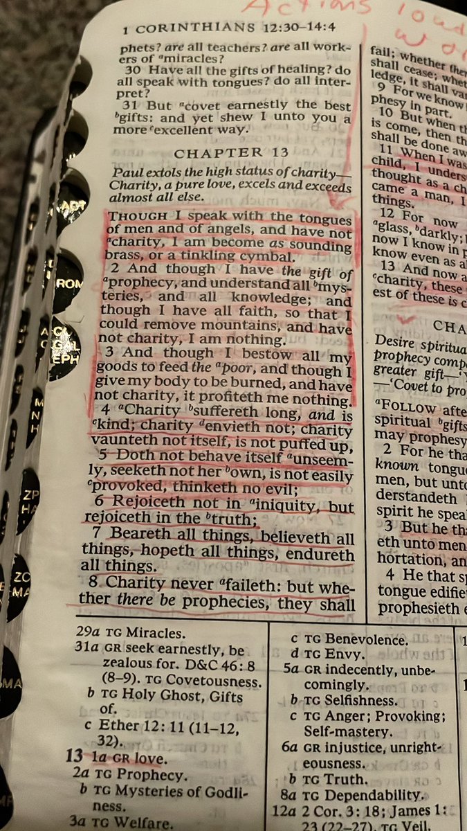 Atced1's tweet image. Charity = Pure Love of Jesus Christ. As we serve others we serve Jesus. We have faith in Jesus Christ! (Not any sports figure or even religious figure.) Just Jesus. 1 Cor. 13: 1-8
#justjesus (We BELIEVE in the prophets, and faith in Jesus Christ)