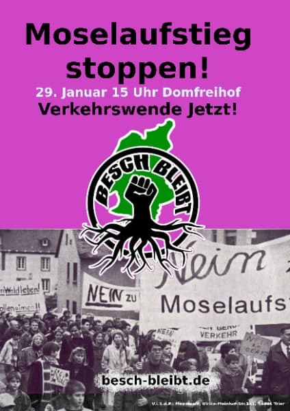 Bitte teilen und kommt zu der Demo✊💚

Aufruf, Demoaufstellung und Pressemitteilung:

besch-bleibt.de/demo-am-29-jan…