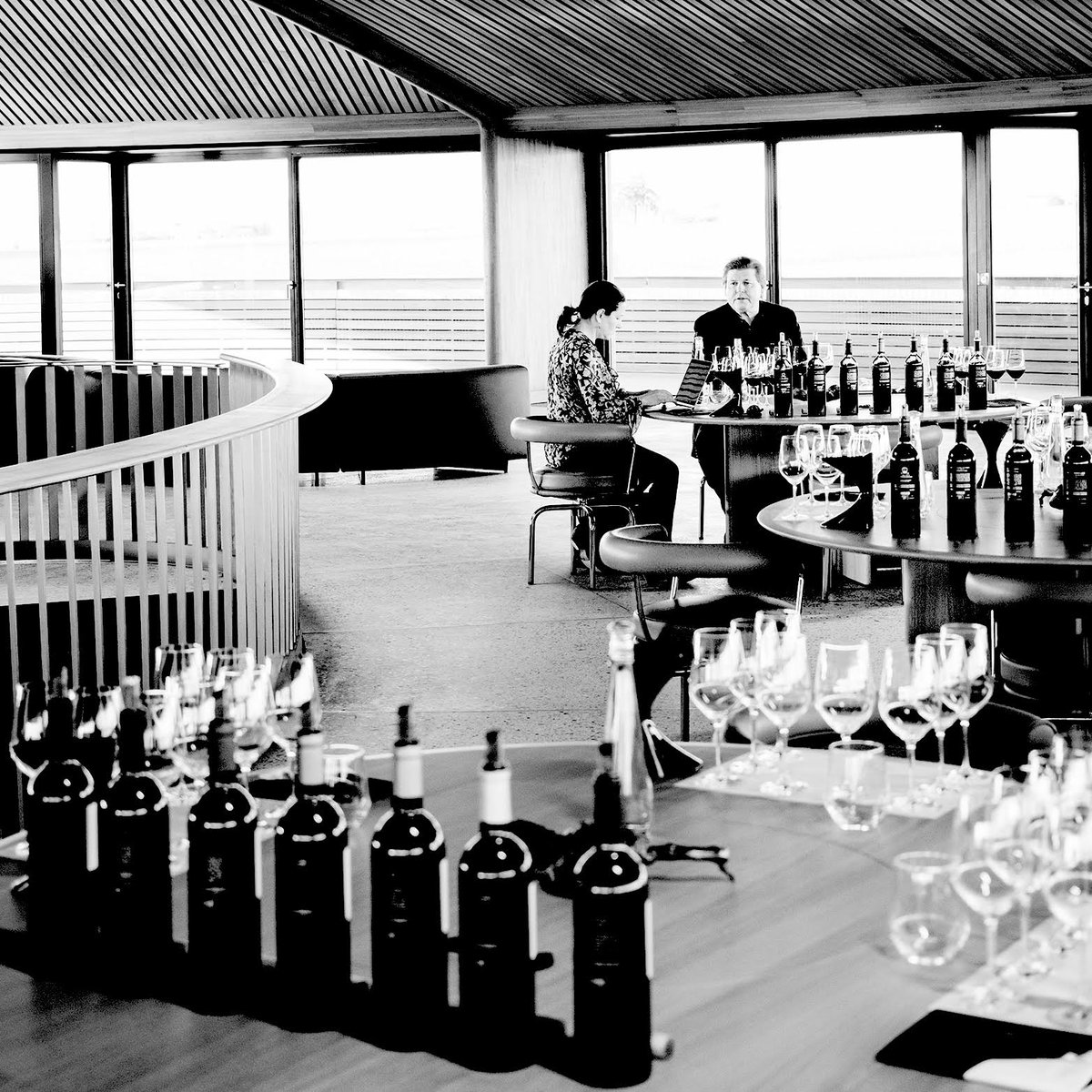 A quick look at Lisa’s first #verticaltasting at #LeDome winery in #StEmilion with winemaker Jonathan Maltus. <a href="/JCPMaltus/">LE DÔME by JCP Maltus</a>.