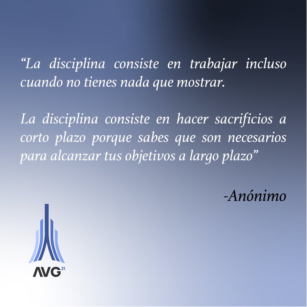 avidelvg's tweet image. En #AVG21 sabemos que al final, la disciplina siempre dará los mejores resultados.✅

#InmersiónTotal #Elecciones2022
#México2022 🇲🇽