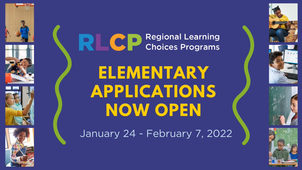 Elementary Regional Learning Choices Programs applications are NOW OPEN until February 7.

Learn more about the programs, watch on-demand presentations, and apply here: peelschools.org/RLCPelementary