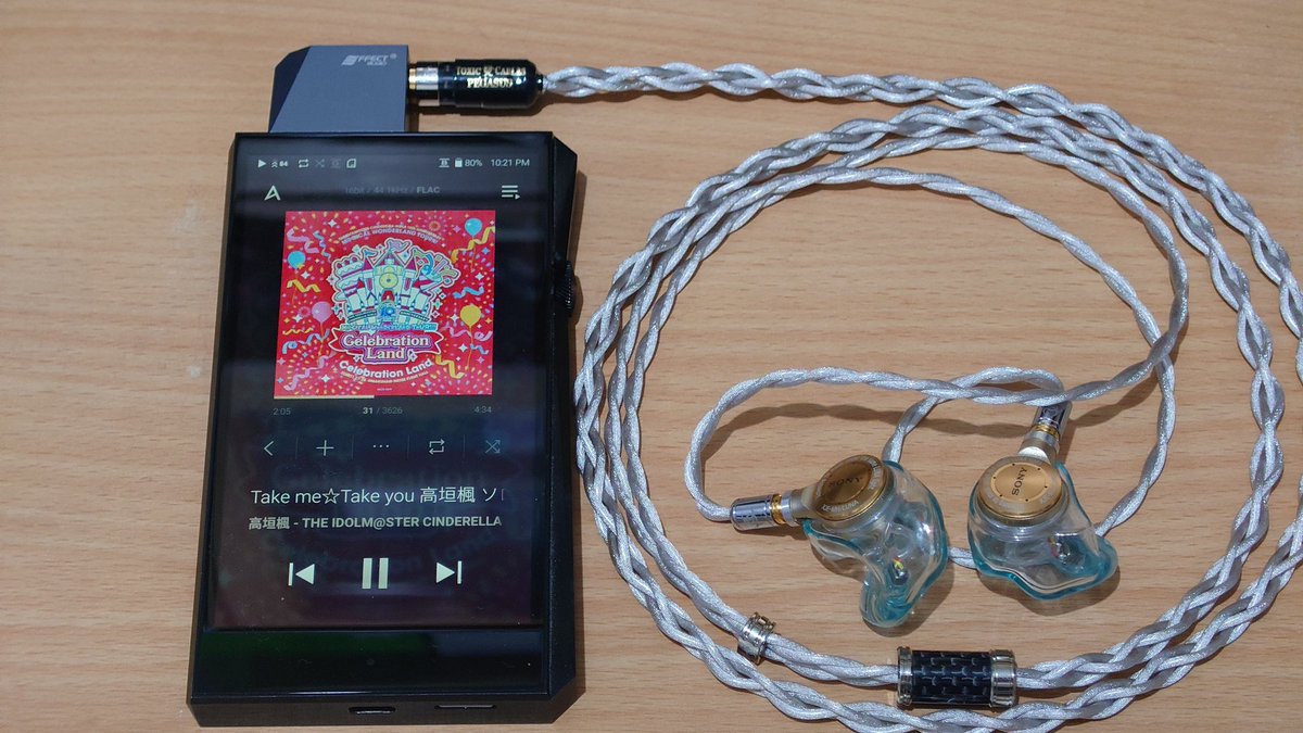 HO2_0219's tweet photo. ついに.......🥲
#sp2000
#toxiccables
#justear https://t.co/Uq7U9iELCJ