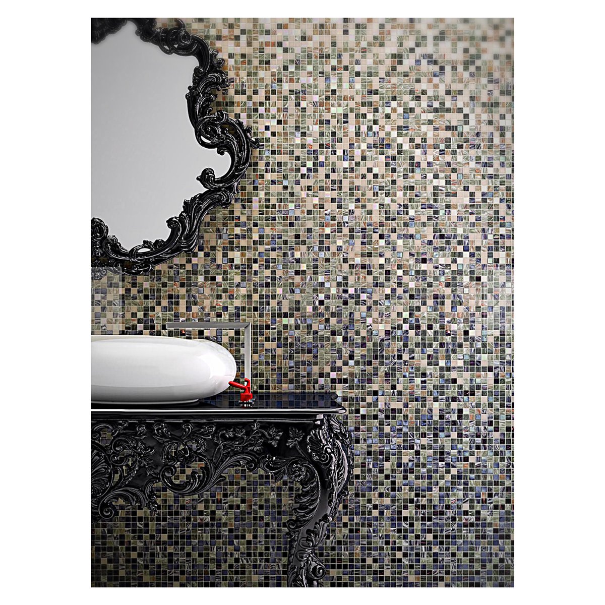 A million little pieces of mosaic....

Stella Alpina Whiteless shading blend.

#bisazzalondon #mosaic #interiors #interiordesign #gradient #bisazza #glass #wallcovering #spa   #mosaicdesign #homedecorideas
#tiles #italiandesign