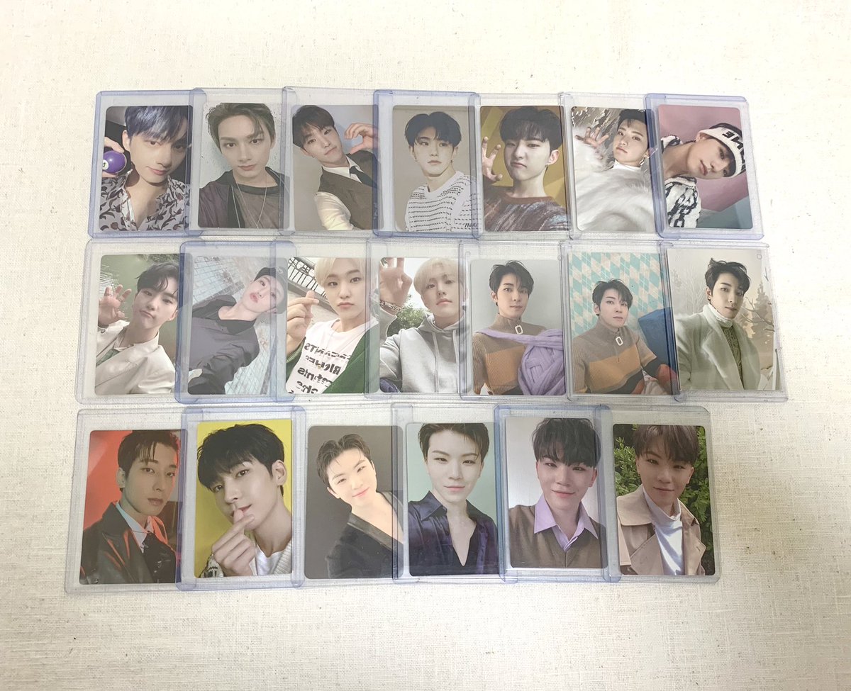 m_yo15's tweet photo. SEVENTEEN treasure txt トレカ 交換

《譲》画像1~4(出し惜しみ/友人代行有り)
《求》固ツイ ディノ ミンギュ
           txt ヨンジュン
           treasure ヨシ

未所持が多いため何でも検討致します🕊
(n対1可能/レート考慮〇)

条件の合う方がいらっしゃいましたら是非お声がけ下さい⸜♡⸝‍ https://t.co/7bt2o0CkBd