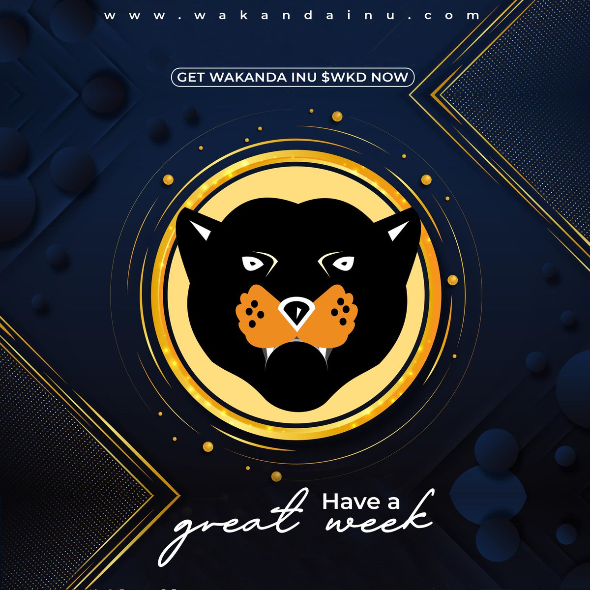 Despite the market condition, another week to #BUIDL.

Wakanda Inu Forever.

#wkd #WakandaInu