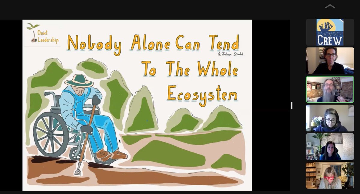 SeaSaltLearning's tweet photo. #QuietLeadership 
The organisation as ecosystem - not everyone can tend the whole system.
Small actions enhance - and degrade - the system around us 
#QL #humility https://t.co/uHo0c27JAa