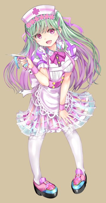 こちら心斎橋で開店したナースをコンセプトにしたバーのマスコットキャラ「夜直なるせ」をデザインさせていただきました!色合いが気に入っています。
@nursedeNight
https://t.co/IFJ1tvBScl 