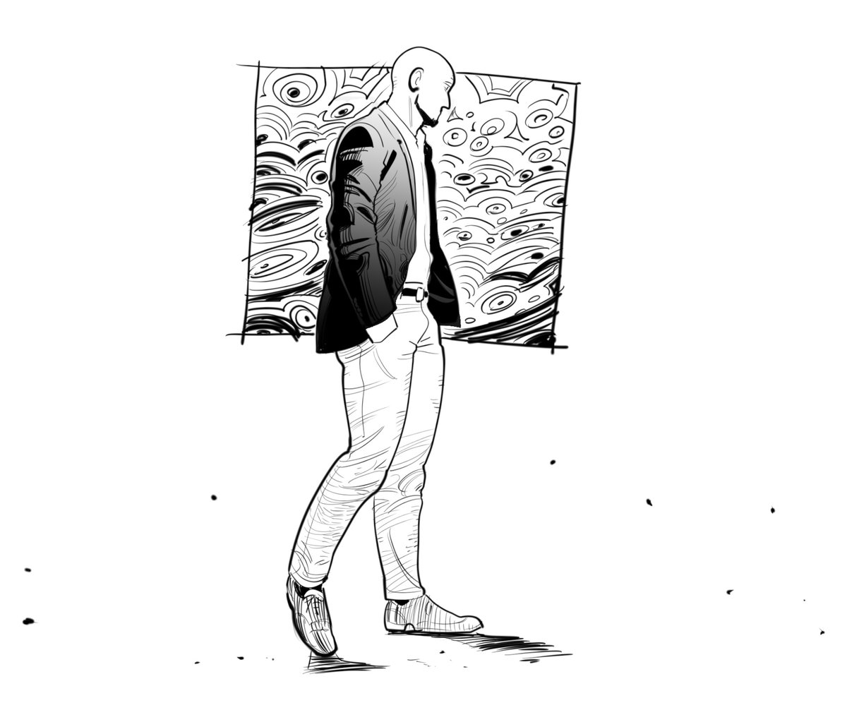 坊主描くのが好きなのかもしれない👊 