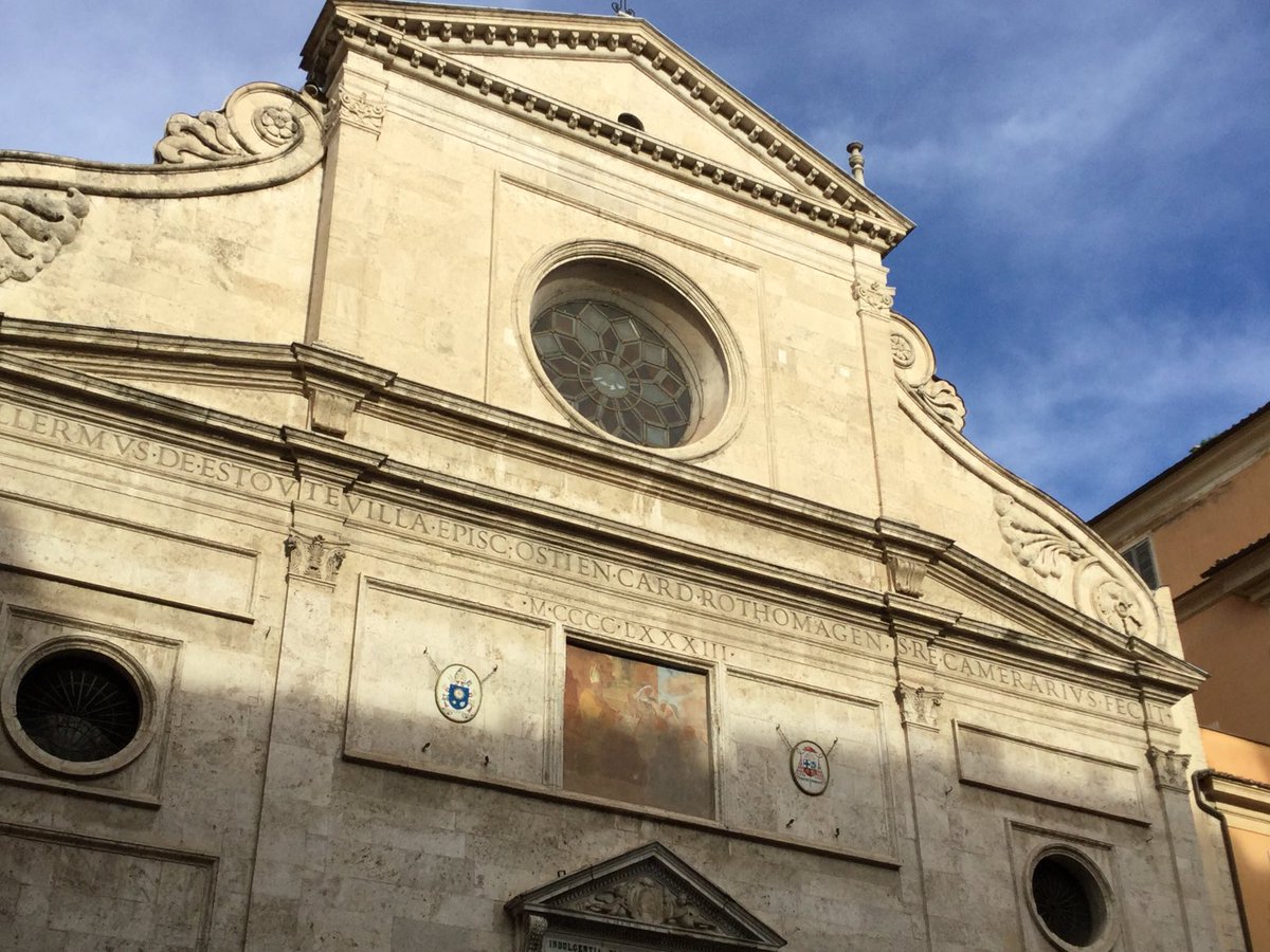 gioalbarosa's tweet photo. #Roma, Chiesa di Sant’Agostino : un meraviglioso museo…non un…
#parcheggio! Ci vado #apiedi …
🦶🦶🦶🦶pedibus calcantibus (né auto né …bus 😺) https://t.co/5NJV4LFwMk
