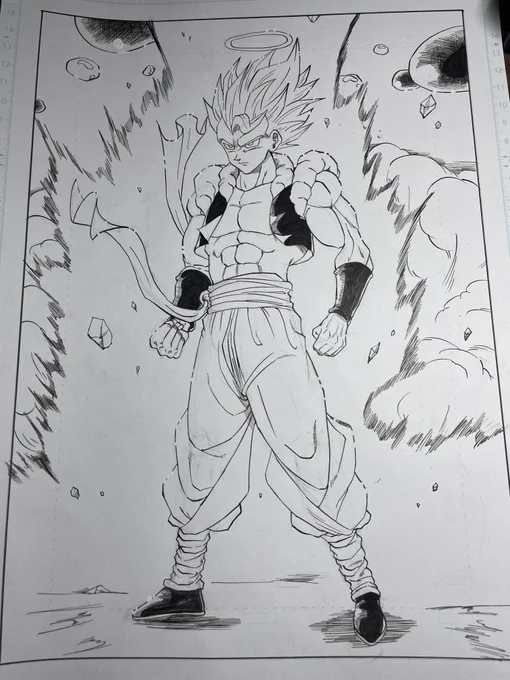 久々にドラゴンボールを
久々にアナログで描きました 