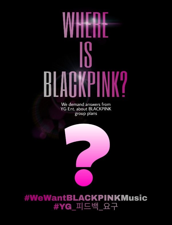If YG does not release the return of Black Pink and Jisoo solo and Jenny's return, we will send a helicopter, we want the single Jisoo and Jenny's return and a group comeback for the Black Pink band because we are bored and we are waiting fo #WeWantBlackpinkMusic https://t.co/QSiW4Md6up