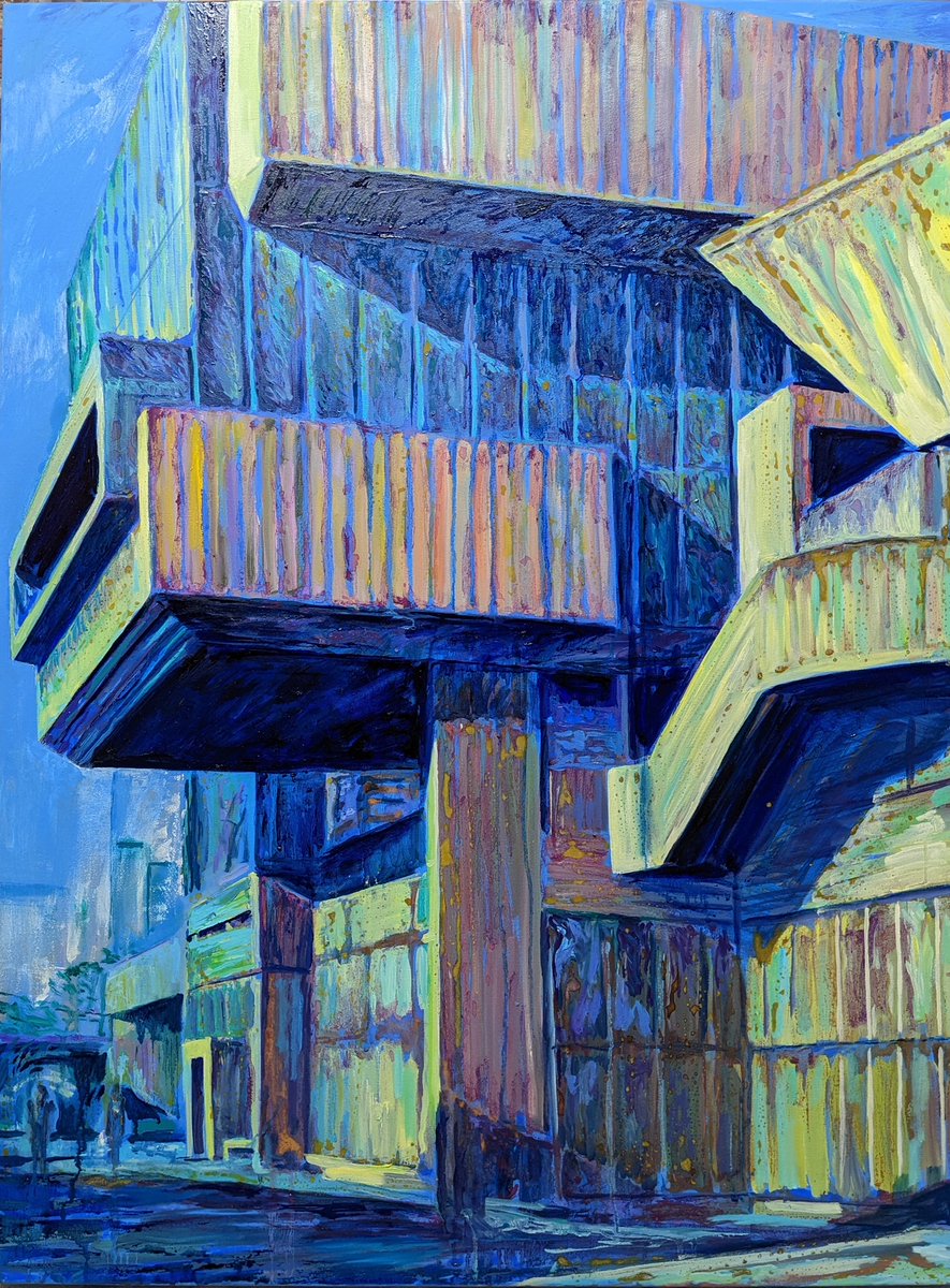 haywardgallery's tweet photo. The Hayward Gallery & Southbank Centre venues have always been an inspiration for artists across the city and beyond... #HGCommunity
Thank you to Migy Blanco for this vibrant rendering of our beautiful gallery facade π¨πΌοΈποΈ
More of their work here π» https://t.co/c2GIEjKVIC https://t.co/WfDys9JYyg
