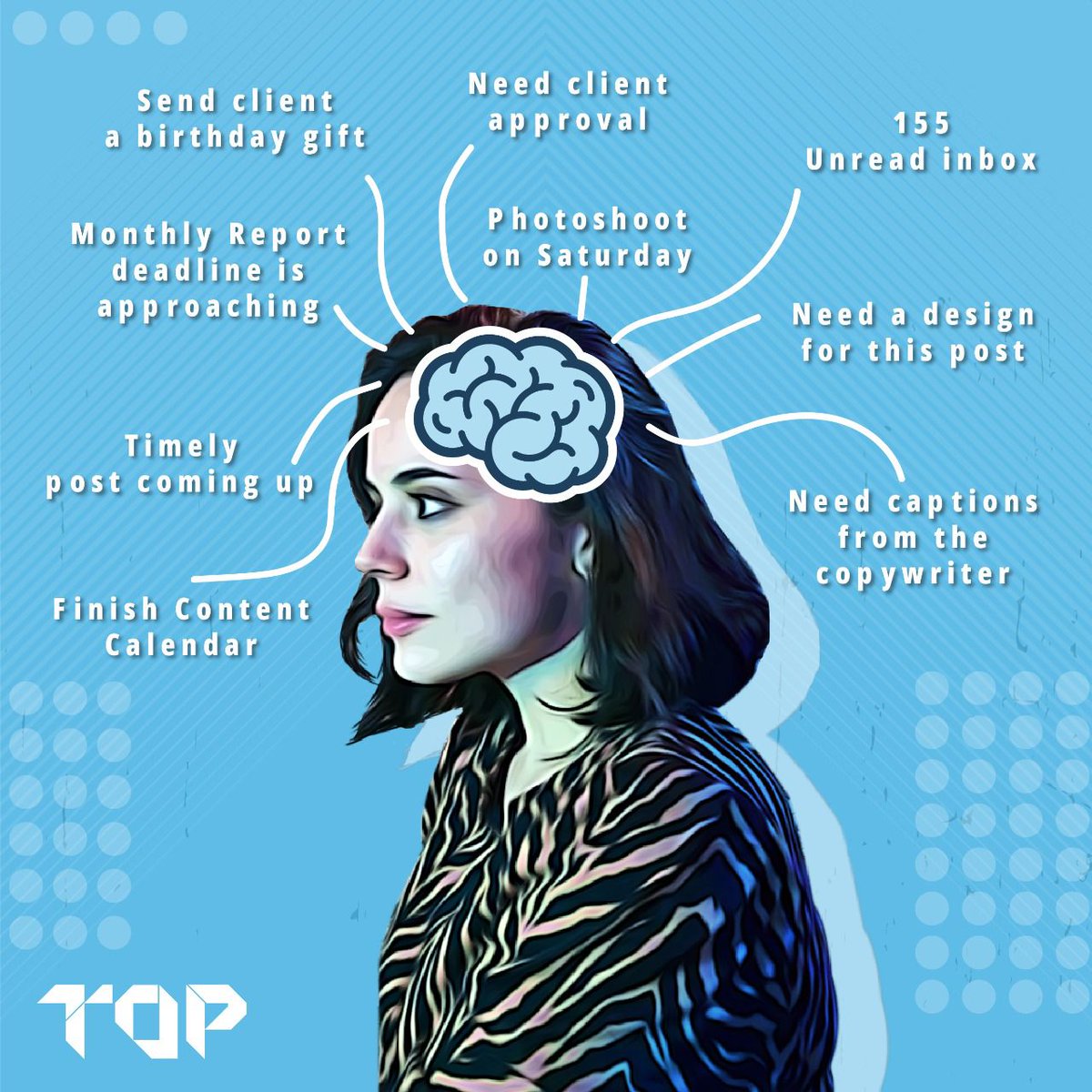 A glimpse inside a community manager’s brain.
Happy Community Manager Day!👩🏻‍💻

#TOP #CommunityManager #appreciationpost