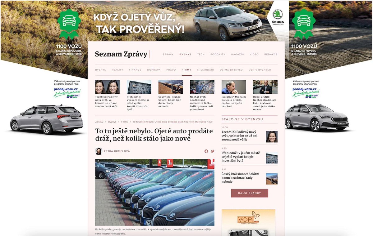 sounova's tweet photo. Díky viditelnému formátu Branding budete nepřehlédnutelní 📱🖥
 
👉 Pomůžeme vám tento nový formát maximálně využít pro zviditelnění vaší firmy a značky.
 
Naši specialisté jsou tu pro vás a rádi vám poradí, jaké jsou nové možnosti pro vaši firmu.Ozvěte se nám📩 blanka@adlive.cz. https://t.co/TNVKZkv3e4
