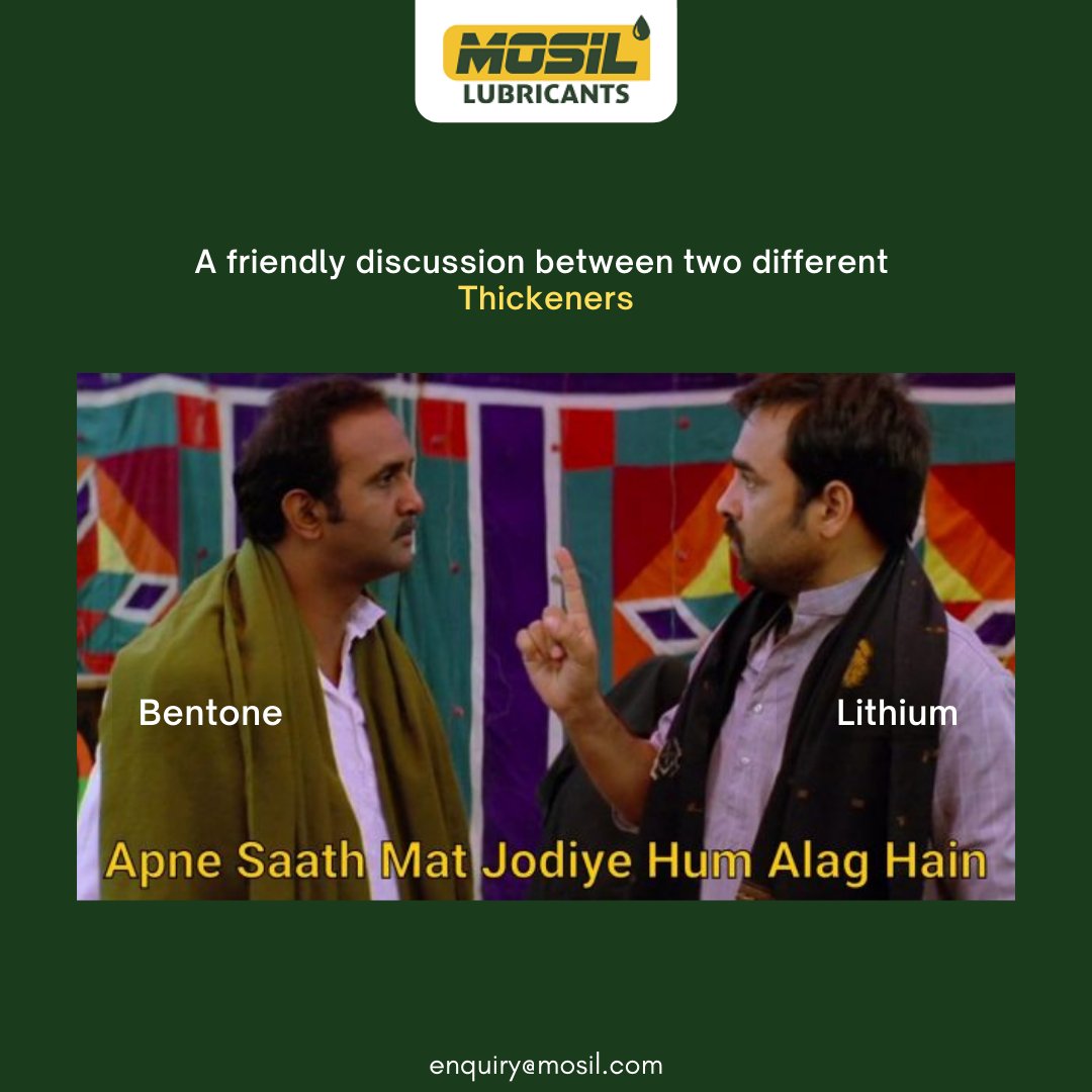 mosillubricants's tweet photo. 😀  Read Our Latest Blog To Know The Difference Between Various Thickeners

🌐 Blog Link 👉 https://t.co/ZhPKsN2y6s

#greasethickeners #lithium #bentone #PTFE #thickeners #thickeningagents #thickener #lubricantthickeners #greases #NLGIgrade #NLGI #lubricants #lubricante https://t.co/uvlbPRrigR