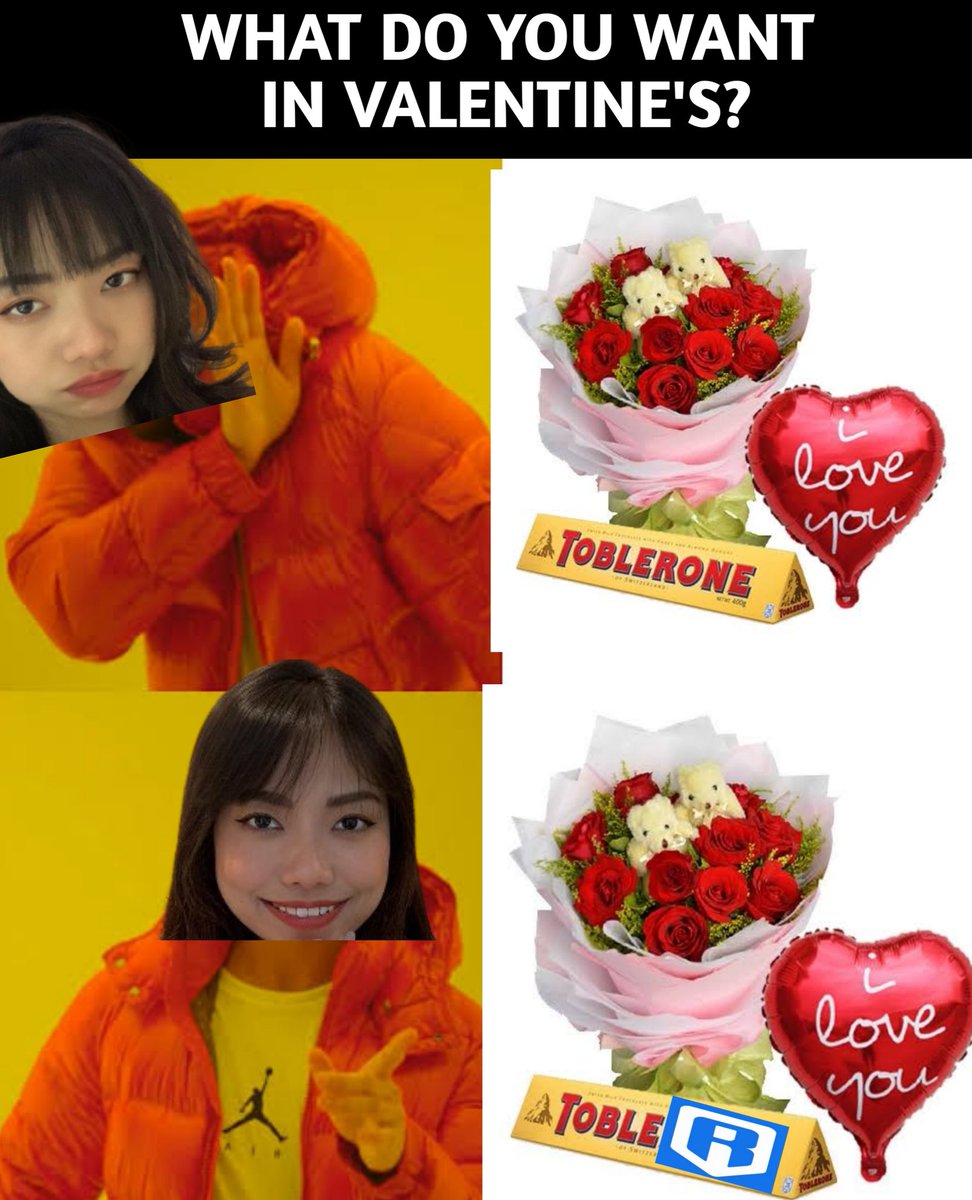 soooyaaa21's tweet photo. @Lynn97YL @Jihoz_Axie @glrbx @Lynn97YL
What do you want in Valentine's?
#RonMemeContest https://t.co/PI7TC2pog3