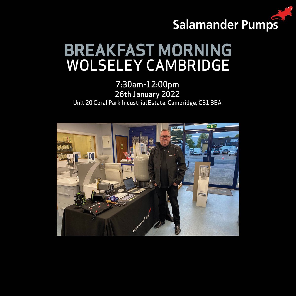 Salamander_Moff's tweet photo. Join me at @WolseleyUK Cambridge on Wednesday morning talking about our range of Mains Boosting Solutions as well as the established range of @salamanderpumps gravity shower pumps. #Accuboost #CTXtra #CTForce #Homeboost https://t.co/o1jfSE6a0d