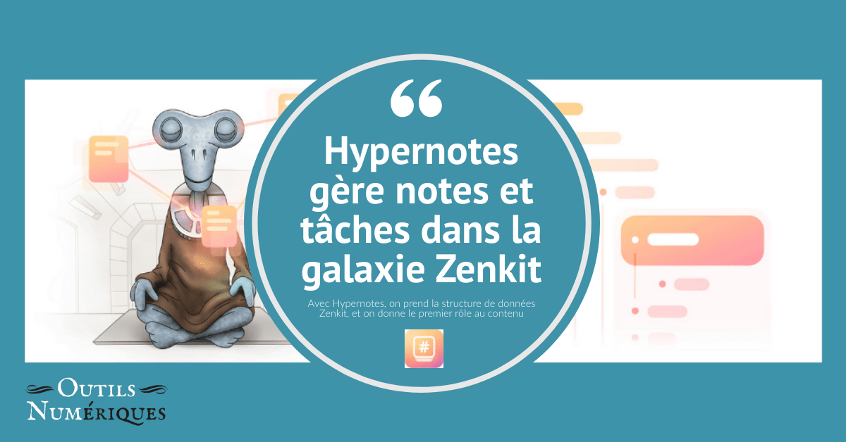 OutilsNum's tweet image. Mon test d' @hypernotes la proposition de @ZenkitHQ pour gérer des notes en réseau et suivre vos tâches qui s'intègre au reste de la galaxie Zenkit.
my.mtr.cool/cxrjvtmwql