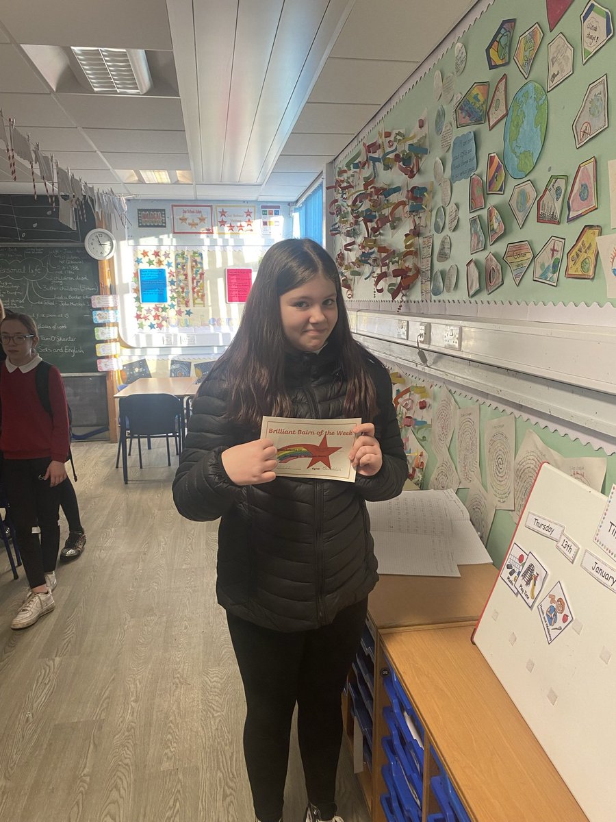 Our Brilliant Bairn of the Week ⭐️⭐️⭐️