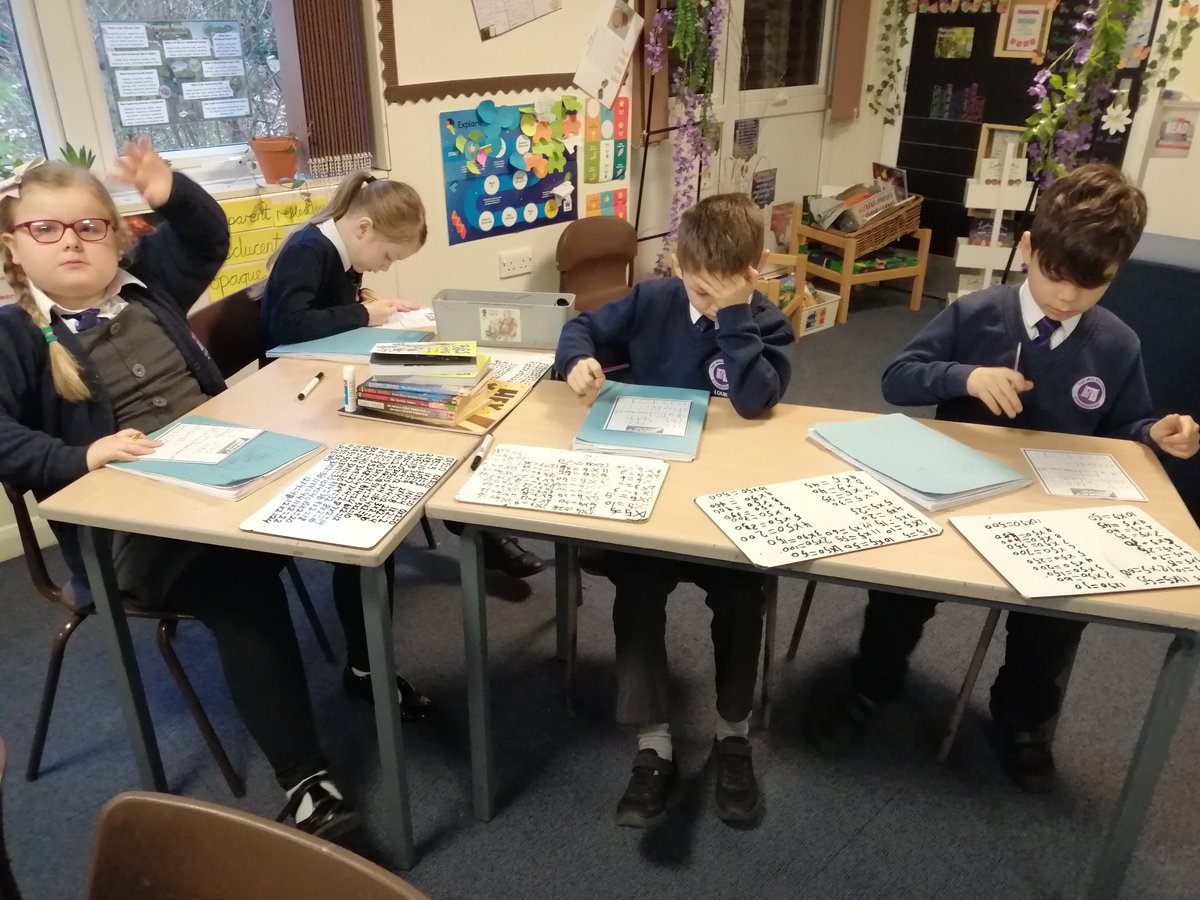 MissGosling1's tweet photo. I love the way you have come into school so very  calmly and settled to your learning Y3 pupils 🙂
It's good to be back ❤️
#themillmaths
#morningtask https://t.co/BwZq9cdVZO