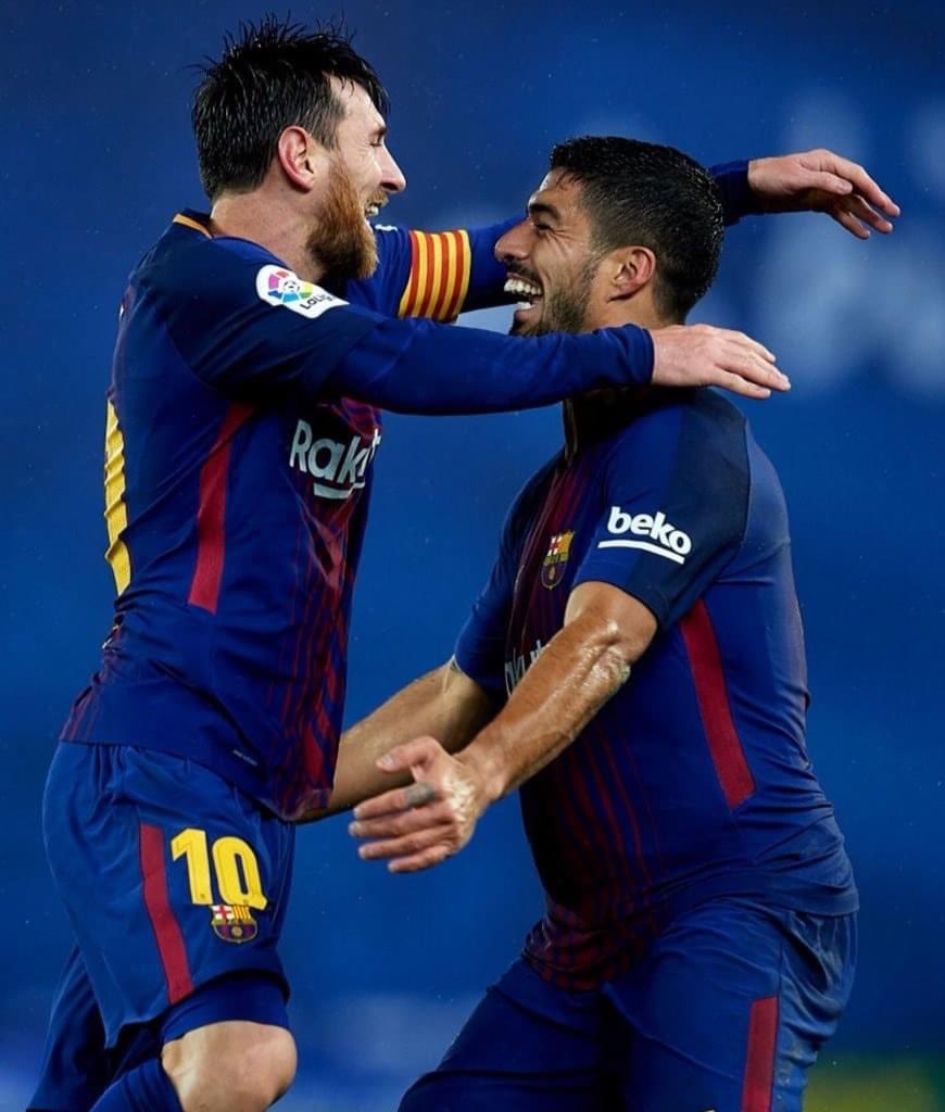 BawkuCfc's tweet photo. Happy birthday to El Pistolero, 𝐋𝐮𝐢𝐬 𝐒𝐮𝐚𝐫𝐞𝐳! 😍🎂 

▪ 𝐋𝐮𝐢𝐬 𝐒𝐮𝐚𝐫𝐞𝐳 winning 2 golden boots during the Messi and Ronaldo era, while also playing in the same league isn’t talked about enough! 🇺🇾👑🔥 

▪ Second highest assist in football history 🤯🎯 https://t.co/Rt17q325kS
