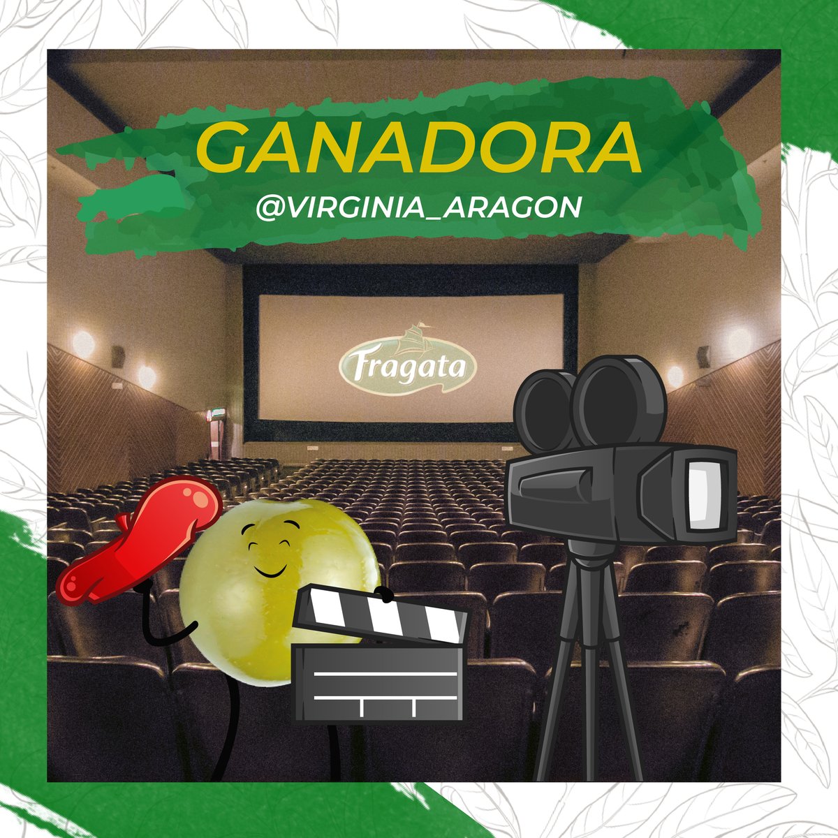 ¡Enhorabuena, <a href="/virginia_aragon/">virginia aragon</a>! 🙌

¡Eres nuestra ganadora del segundo sorteo ##FragatadeCine! 😍

Contacta con nosotros por mensaje privado y facilítanos tus datos para poder enviar tu premio 🎁

¡Esperamos que disfrutes mucho de tus Fragata y que las compartas con los tuyos!